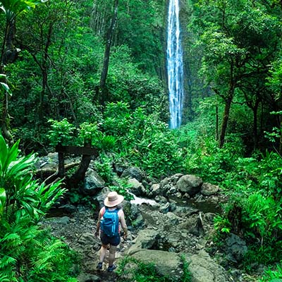 Choose between three adventurous hikes on Oahu, or do them all! Available hikes are Diamond Head, Manoa Falls and Makapu’u Lighthouse Trail. All hikes include r/t transportation and any applicable entry fees.
