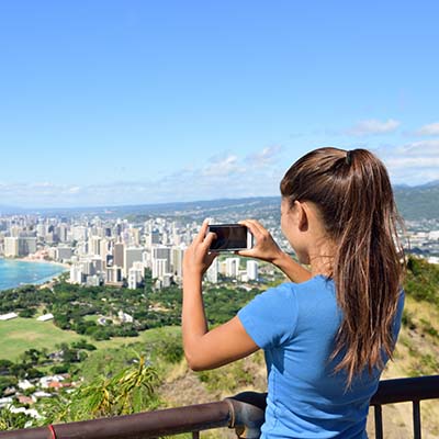 Choose between three adventurous hikes on Oahu, or do them all! Available hikes are Diamond Head, Manoa Falls and Makapu’u Lighthouse Trail. All hikes include r/t transportation and any applicable entry fees.