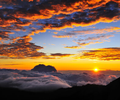 Maui Tourism. Haleakala sunrise