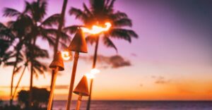 Hawaii Honeymoon Tourches