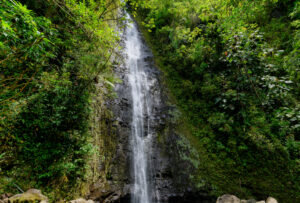 Moana water fall Oahu