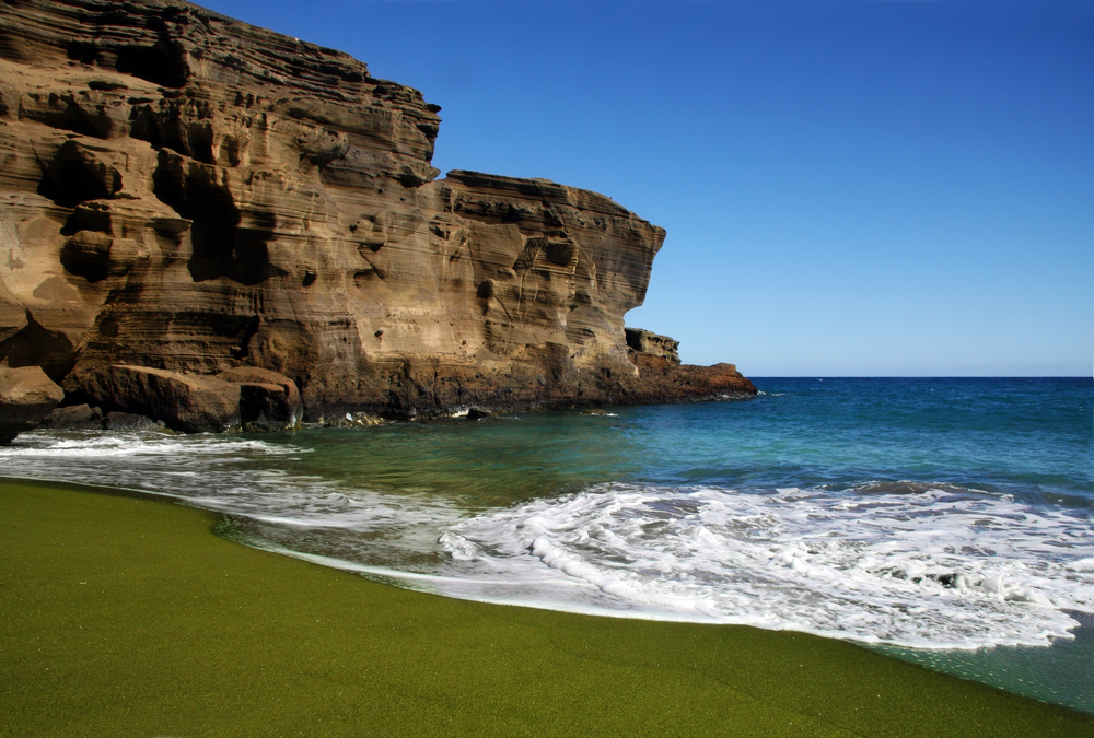 Green Sand Big Island of Hawaii