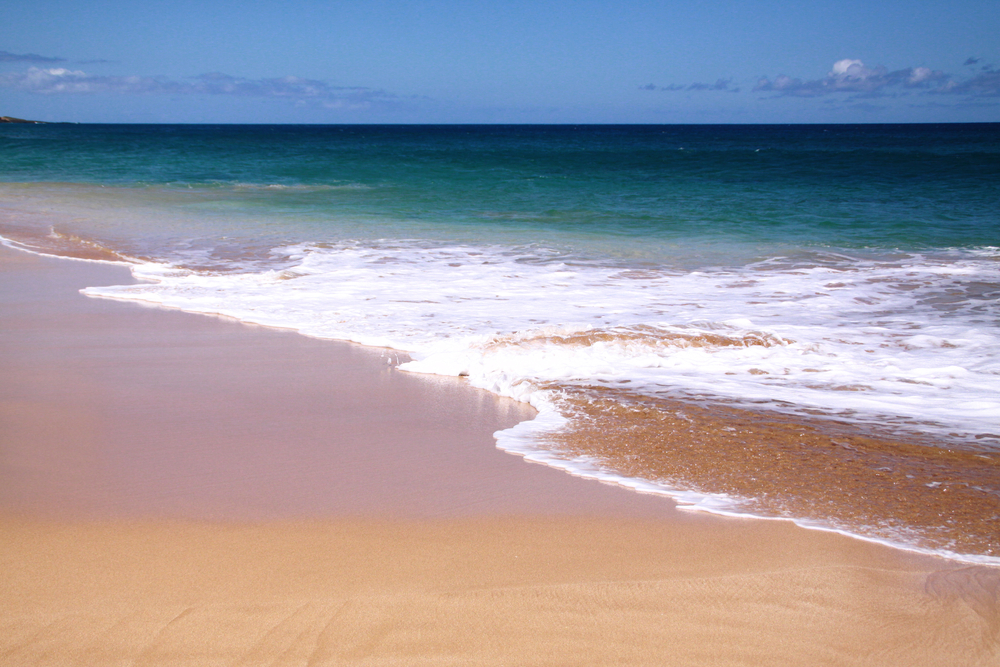 Orange Sand beach hawaii